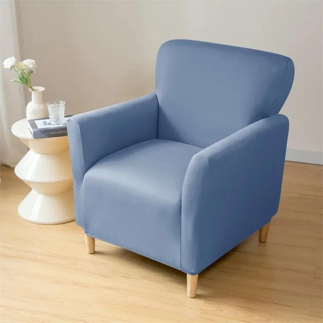 Yiran Furniture Stretch-Bezug für Clubsessel und Armchairs, wasserabweisender und rutschfester Sesselbezug aus elastischem Polyester - Bild 1
