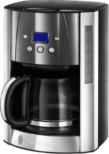 Russell Hobbs Filterkaffeemaschine Luna Moonlight Grey mit Glaskanne und Automatikabschaltung - Bild 1