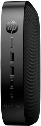 HP Thin Client Pro t550 Mini-PC mit Intel Celeron J6412, 4GB RAM, 32GB eMMC, Intel UHD Graphics, IGEL OS, Schwarz - Bild 1