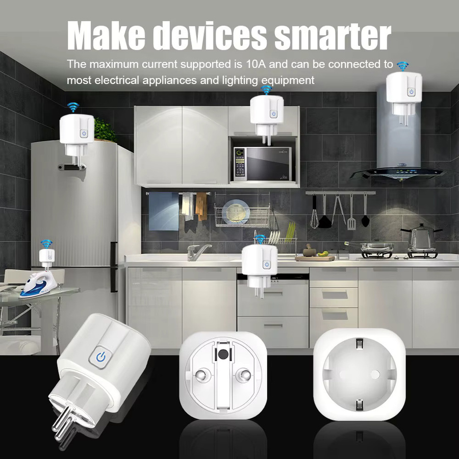 Smart Socket EWeLink Wifi Steckdose mit Stromüberwachung und Timer in Weiß für Google Home und Alexa - Bild 3