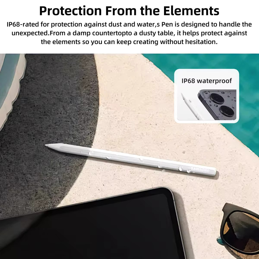 Samsung S Pen Ersatz-Stylus in Weiß für Galaxy Tab S11 Ultra SM-X730 X736B X930 X936B mit austauschbarer Spitze und geringer Latenz - Bild 5