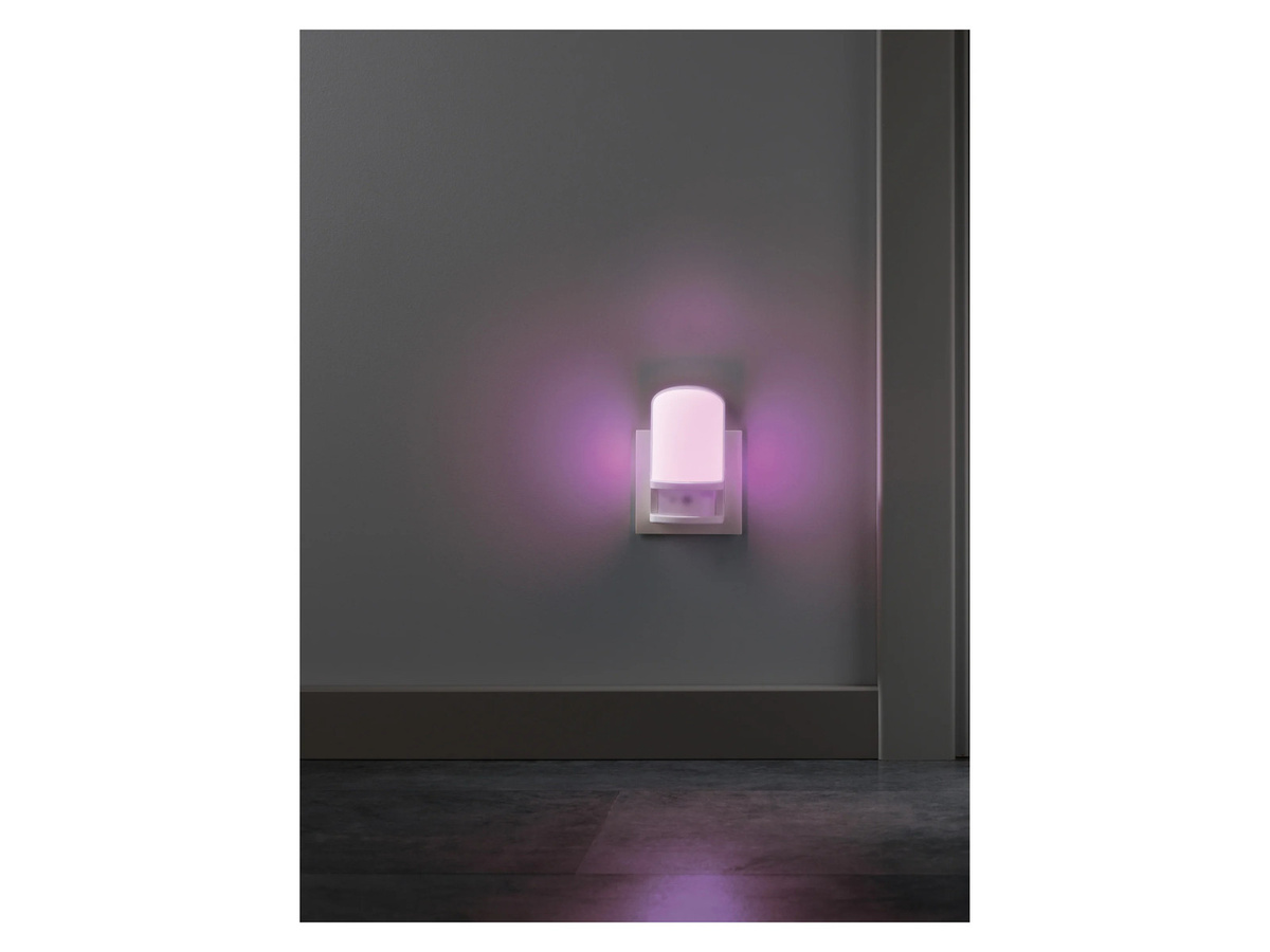 LIVARNO LED Nachtlicht mit Bewegungsmelder und USB-Anschluss in Multicolour - Bild 2