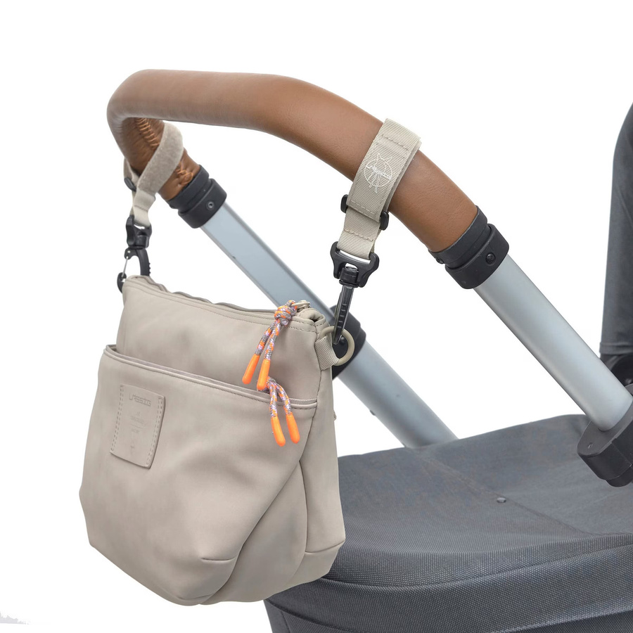 Lässig Organizer für Buggy als Schultertasche in Beige aus Polyester - Bild 2