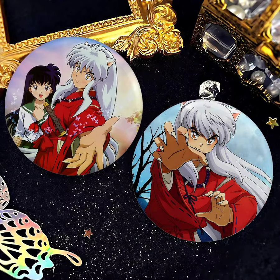 Bilibili Anstecknadel, Weißblech, runde Brosche, Unisex - Bild 5