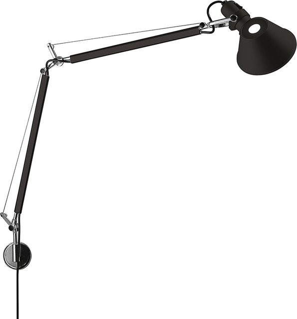 Artemide Tolomeo Parete Wandleuchte in Schwarz aus Aluminium - Bild 1