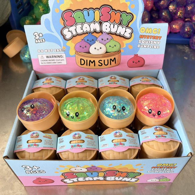 Lala Fun Maltose Expression Big Bun Squeeze Blind Box, Stressabbau-Spielzeug, Silikon, ab 3 Jahre - Bild 1