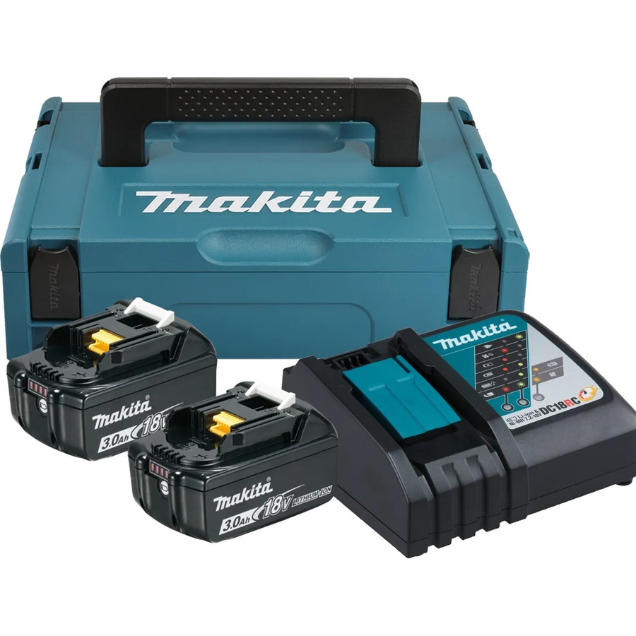 Makita Power Source Kit 197952-5 mit 18V Li-Ion Akku 3,0 Ah und Ladegerät - Bild 2