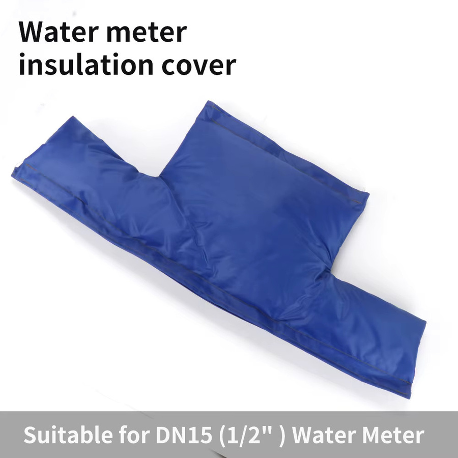 TNCE Winter-Frostschutz-Abdeckung für Wasserzähler aus isoliertem Polyester in Blau - Bild 2