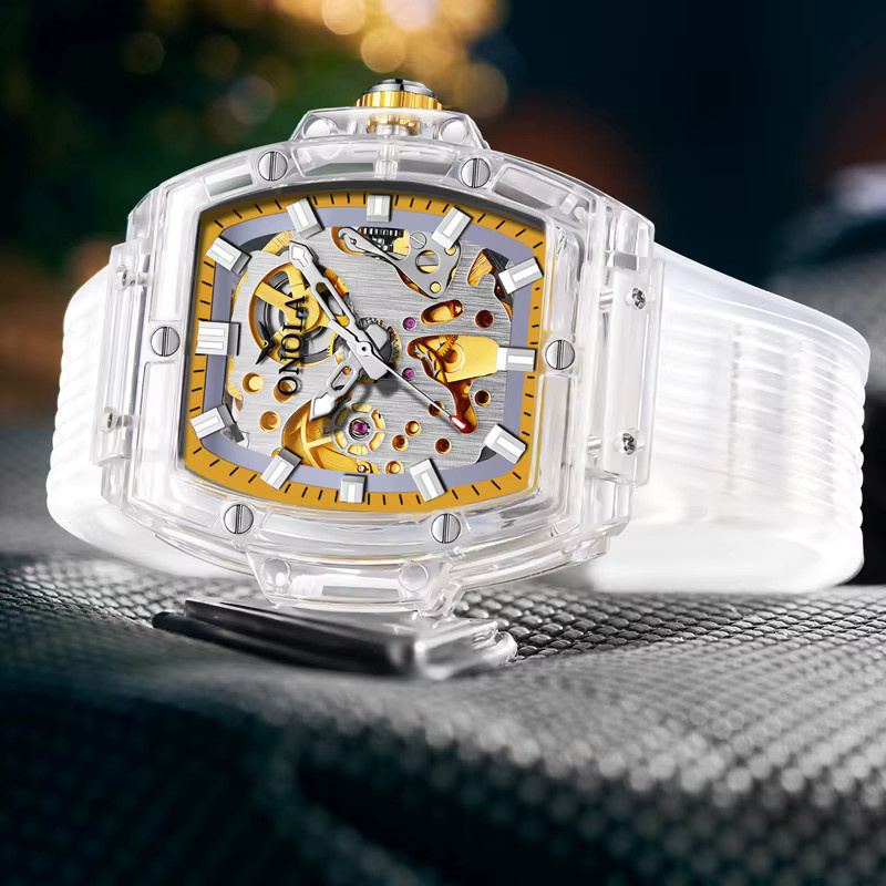 Onola Armbanduhr, Kunststoff, Automatik, Herren, wasserdicht - Bild 3