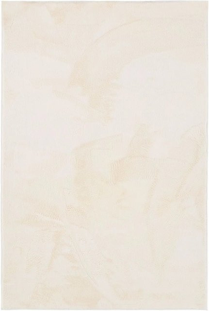 Homestyle4u Kurzflor Teppich Beige B: 160 cm, T: 230 cm - Bild 1