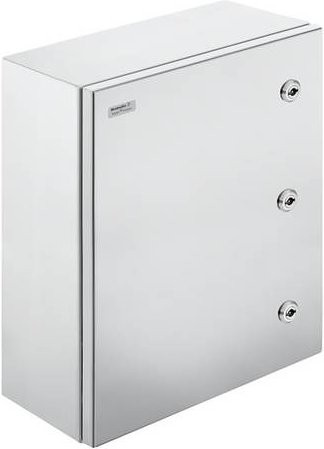 Weidmüller KEBIQL604020S2N0 AL Industrie-Gehäuse aus Edelstahl in Silber, B/H: 400 x 200 mm - Bild 1