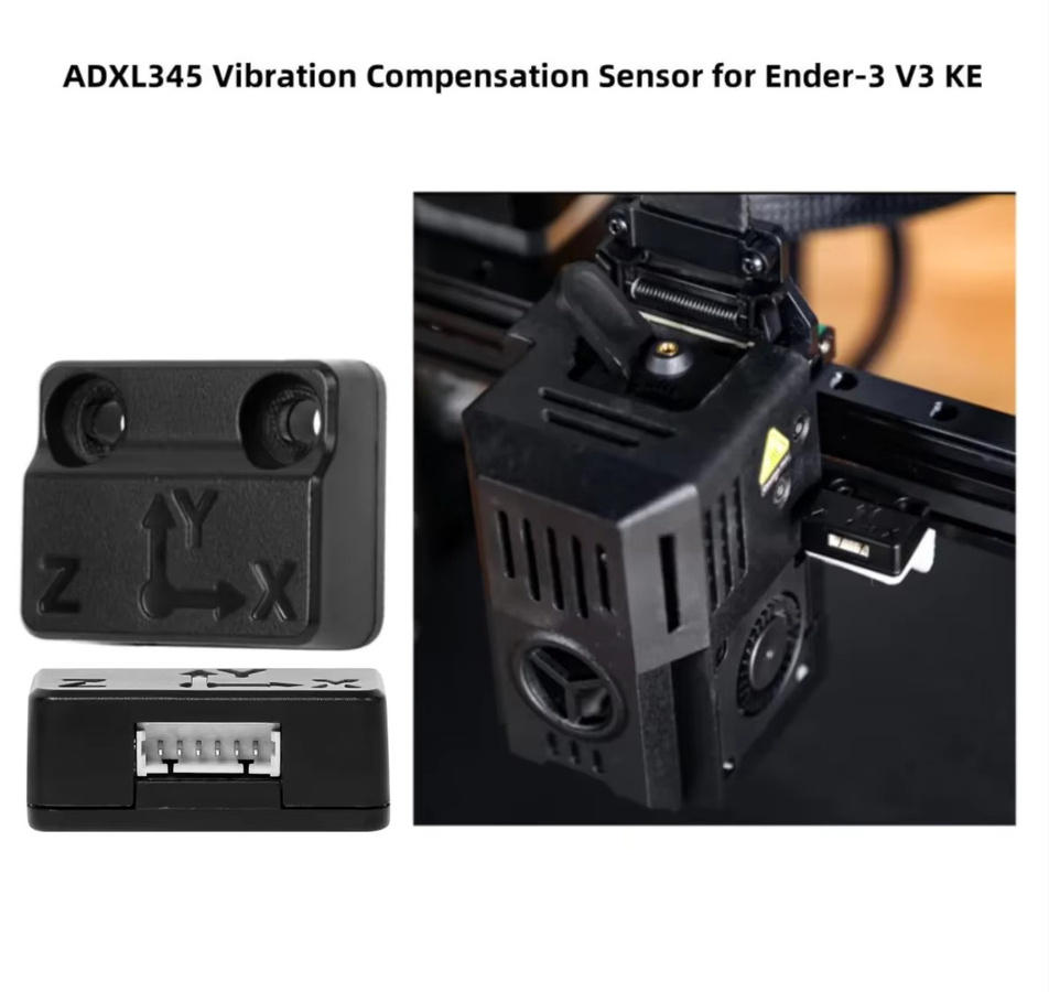 Creality Vibrationskompensationssensor für Ender-3 V3 KE 3D-Drucker Zubehör in Schwarz - Bild 3
