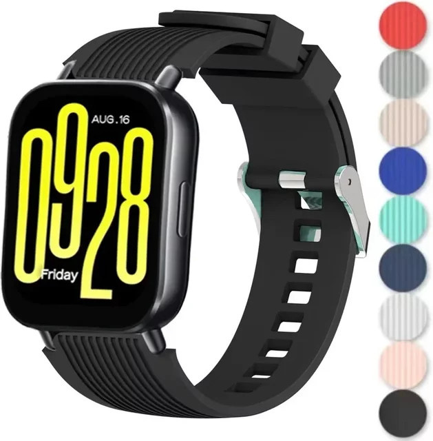 Xiaomi Uhrenarmband Silikon, Schwarz, Unisex, Redmi Watch 5, Redmi Watch 5 Lite - Bild 1