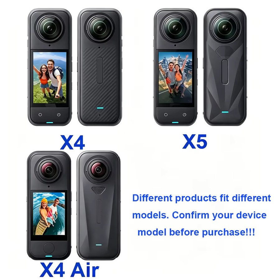 Insta360 Bildschirmschutz und Objektivschutzset aus gehärtetem Glas für X4, X5 und X4 Air in Transparent - Bild 2