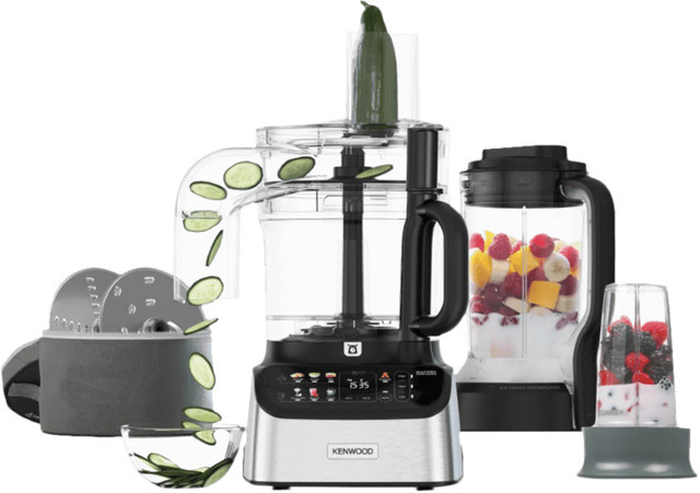 Kenwood FDM73.850SS Food Processor aus Edelstahl in Silber - Bild 1