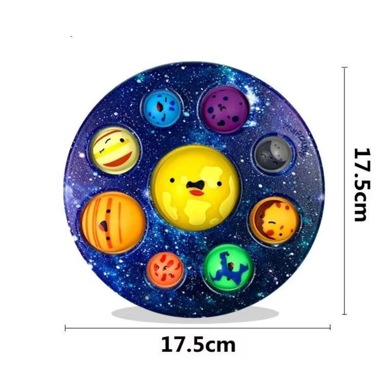 Dimple Planet Push Bubble Fidget Spielzeug, Silikon, ab 14 Jahren - Bild 2