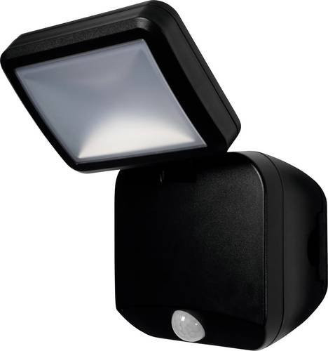 Osram Battery LED Spotlight Außenleuchte Schwarz, 4W, 4000K, 260 lm, IP54 mit Bewegungs- und Dämmerungssensor - Bild 1
