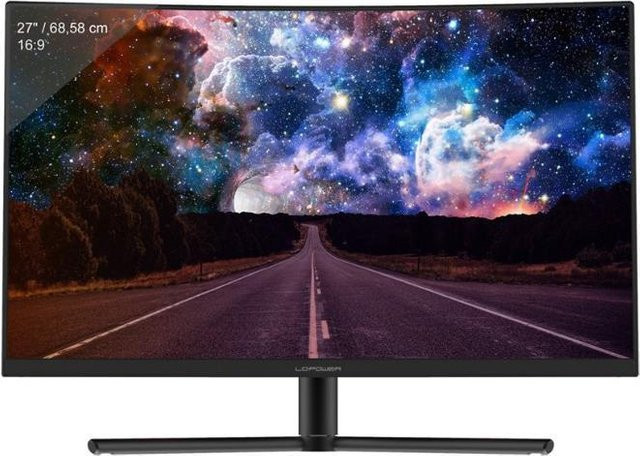 LC-Power LC-M27-FHD-240-C Computerbildschirm 27 Zoll Full HD VA 240 Hz Schwarz - Bild 1