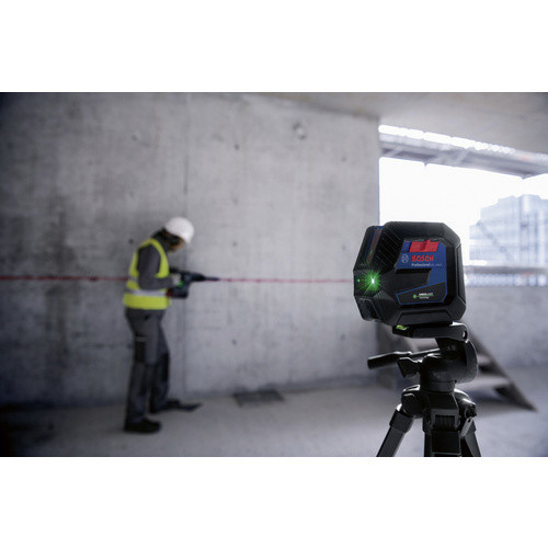 Bosch Professional Kombilaser GCL 2-50 G Kreuzlinienlaser, blau/schwarz, B/H/T: 6,3 x 11,5 x 12,6 cm - Bild 4