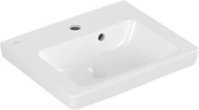 Villeroy & Boch Subway 2.0 Handwaschbecken aus Keramik in Weiß mit Überlauf, B: 45 cm, T: 37 cm - Bild 1