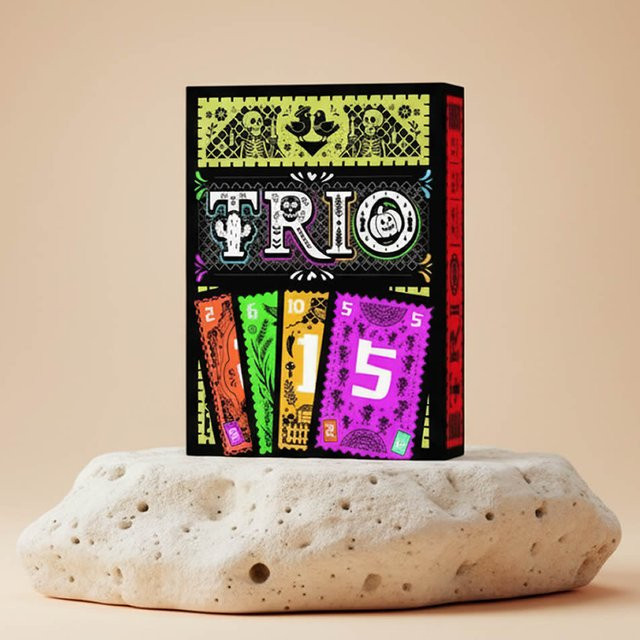 Trio, Kartenspiel, Strategiespiel, Familienspiel, Partyspiel, 3-6 Spieler, ab 8 Jahren - Bild 1