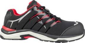 Albatros Twist Red WNS Low Sicherheitsschuhe S1P ESD HRO SRC in Rot und Schwarz aus Textil - Bild 1