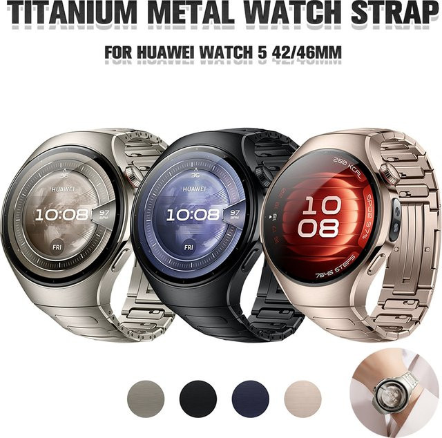 Uhrenarmband Titan, Silber, Unisex - Bild 1