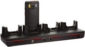 Honeywell Booted Net Base Docking Cradle mit Ethernet für Dolphin CT40 und CT40 XP in Schwarz - Bild 1