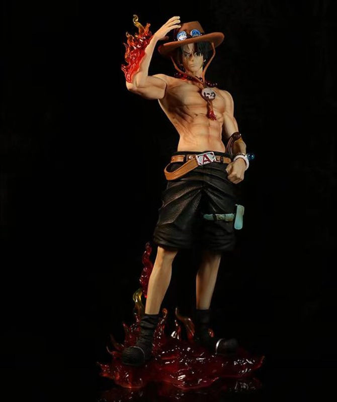 Bandai One Piece Ace Anime Actionfigur aus Kunststoff, mehrfarbig, Höhe: 23 cm - Bild 1