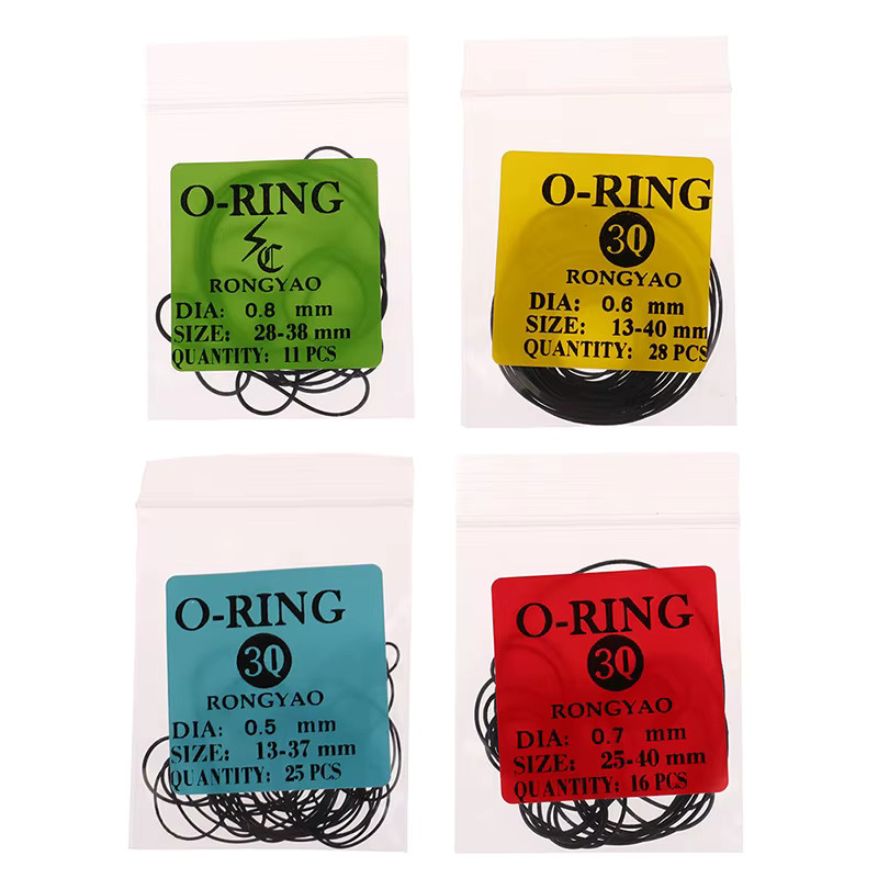 Velishy Uhren O-Ring, Gummi, Schwarz, Uhrenzubehör - Bild 3