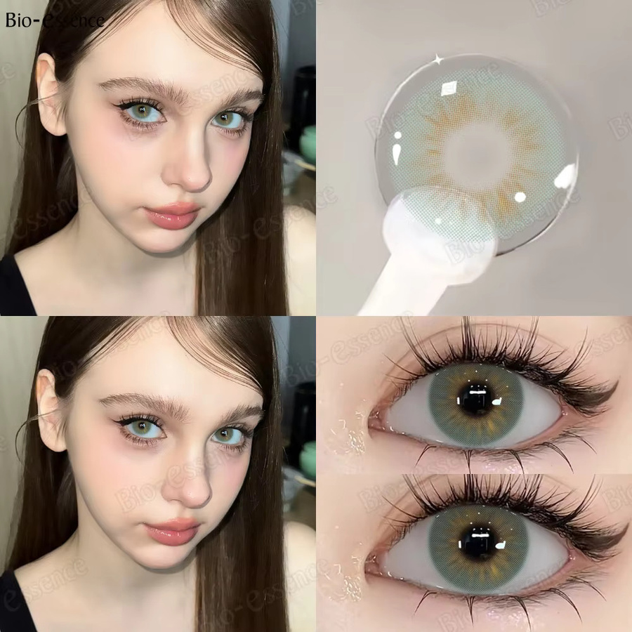 Bio-essence Farbige Kontaktlinsen Jahreslinsen, 2 Stück - Bild 3
