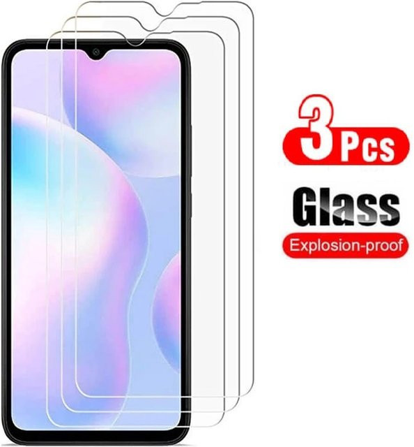 3er-Set gehärtetes Glas Display Schutzfolie für Xiaomi Mi 9 Lite, 9T Pro, Mi 9 SE, Mi 8 A3 Lite, CC9 und CC9E in Transparent - Bild 1