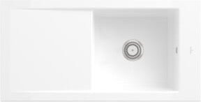 Villeroy & Boch Spüle Timeline in Weiß mit CeramicPlus Beschichtung, Aufsatzspüle, Breite: 60 cm - Bild 1