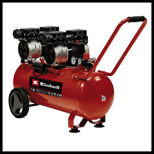 Einhell Kompressor TE-AC 50 Silent mit 190 l/min Füllleistung in Rot - Bild 5