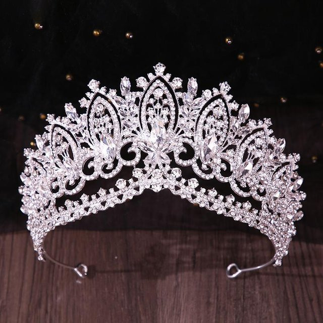 Lucky Star Jewelry Diadem, Zirkon, silber, weiß, Damen - Bild 1