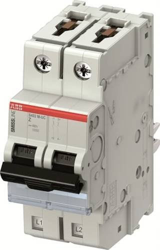 ABB S402M-UCZ1.6 Leitungsschutzschalter 1,6A 415V Grau - Bild 1