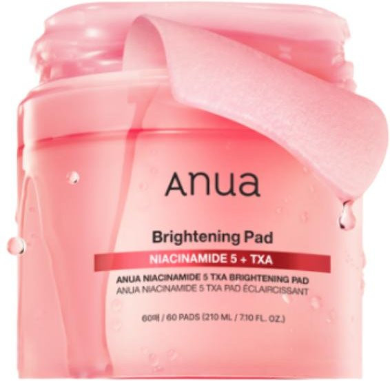 Anua Niacinamid 5 TXA Aufhellende Toner Pads, für empfindliche Haut - Bild 1