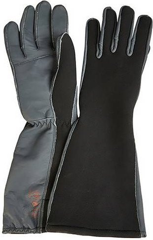 DEHN Schutzhandschuhe aus Leder in Schwarz, Größe XXL - Bild 1