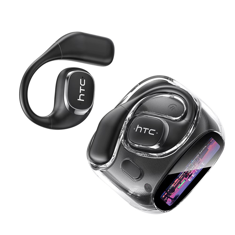 HTC NE11 Open-Ear AI-Übersetzungs-Kopfhörer mit Bluetooth, LED-Anzeige und Touch-Steuerung in Schwarz oder Pink - Bild 5