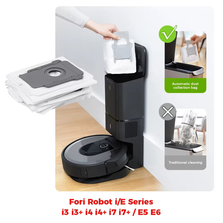 iRobot Roomba Hauptrollenbürste und HEPA-Filter Set für i3 i3+ i4 i4+ i6 i6+ i7 i7+ i8 i8+ E5 E6 E7 Staubsauger-Zubehör - Bild 2