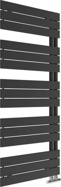 Badezimmer-Heizkörper Arezzo Sanotechnik Mattschwarz Höhe: 160 cm, Breite: 60 cm - Bild 1