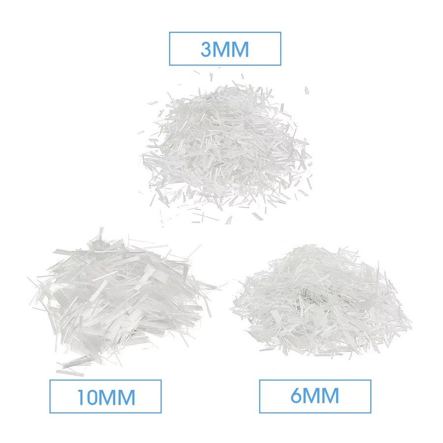Weiße Glasfaser GFRC Stränge für Beton und Zement Arbeitsplatten, 454 g - Bild 2