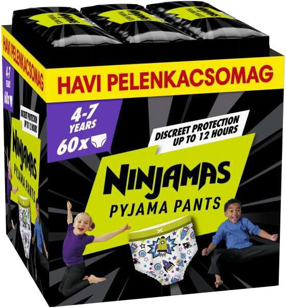 Pampers Ninjamas Pyjama Boy Windeln, 60 Stück - Bild 1