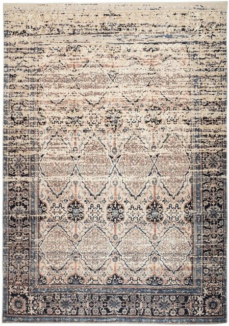 Arte Espina Teppich Galaxy 1400 rechteckig Blau Beige Höhe: 0,6 cm B: 150 cm x L: 80 cm - Bild 1