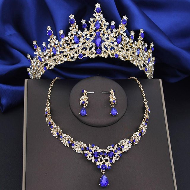 YIRAN Jewelry Schmuckset, Kristall, Zinklegierung, Damen - Bild 1