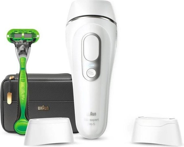 Braun Silk expert Pro 5 IPL Epilierer, Weiß/Silber, Herren - Bild 1