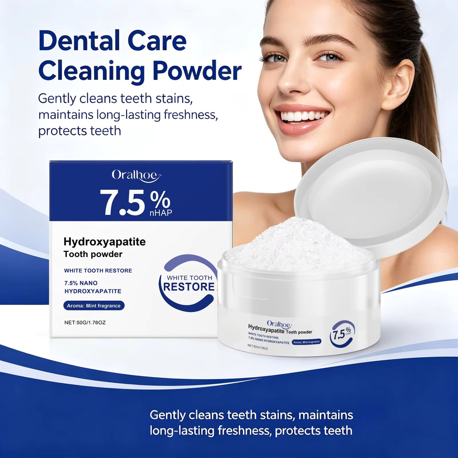 Oralhoe Zahnpulver mit 7,5% Nano-Hydroxyapatit - Bild 4