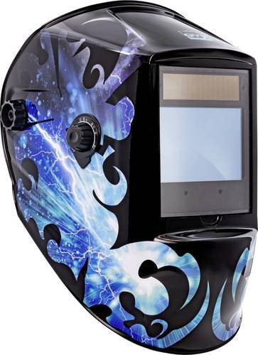 Schweißerschutzhelm Toolit COSMIC 044104 Schwarz-Blau mit DIN-Schutzstufen 5-9 / 9-13G - Bild 1