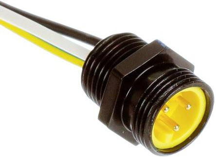 Molex 1300130202 Sensor-Aktor-Steckverbinder konfektioniert in Schwarz - Bild 1