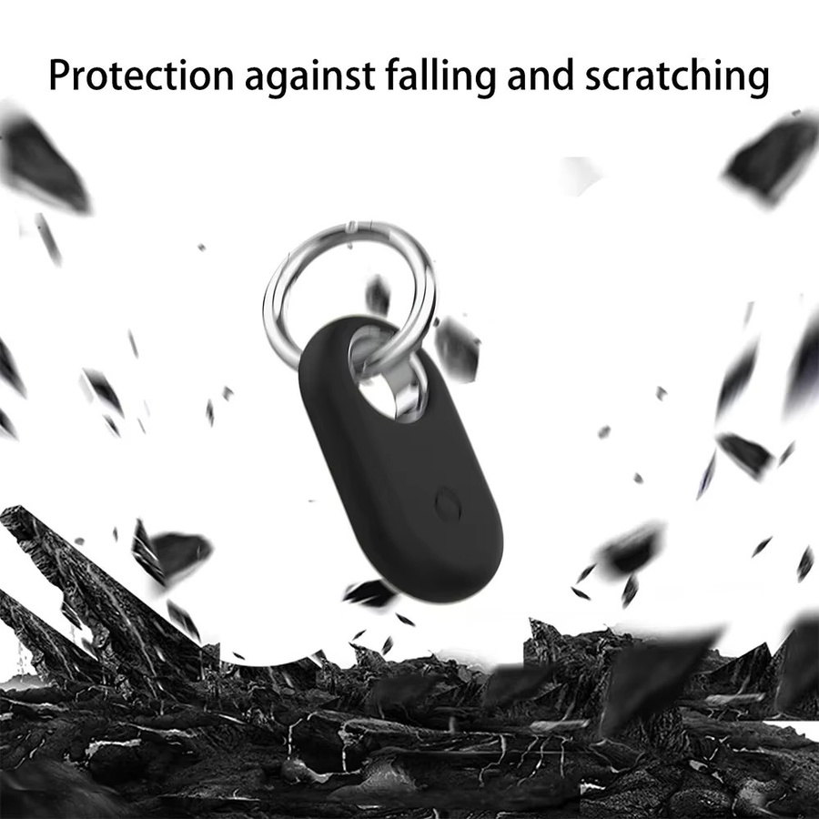 Samsung Galaxy SmartTag 2 Schutzhülle mit Schlüsselanhänger in Schwarz - Bild 3